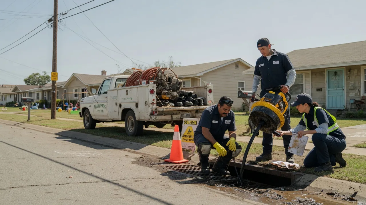 Drain Cleaning in Orange Grove, TX near me